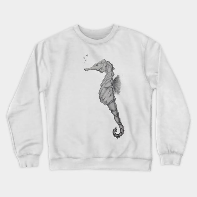 Seahorse Crewneck Sweatshirt by jamesxrogers